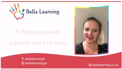Bella Learning – 5 Phonics Sounds Video