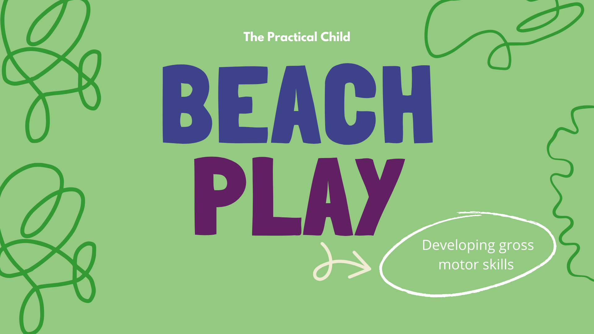 How Playing at the Beach Can Help Your Childs Motor Development Video