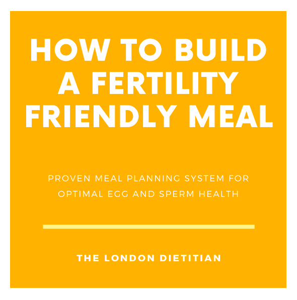 Your Meal Planning System for Optimal Egg and Sperm Health