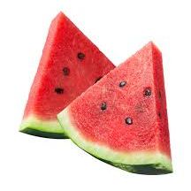 2 watermelon slices