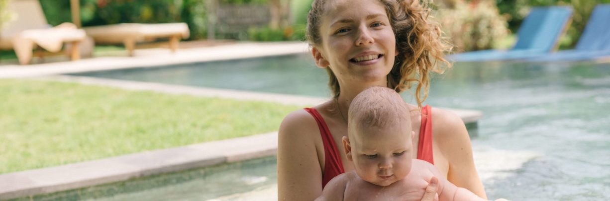 Preparing for your baby’s first swim